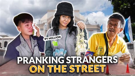 STREET PRANK SA SIMBAHAN! .
